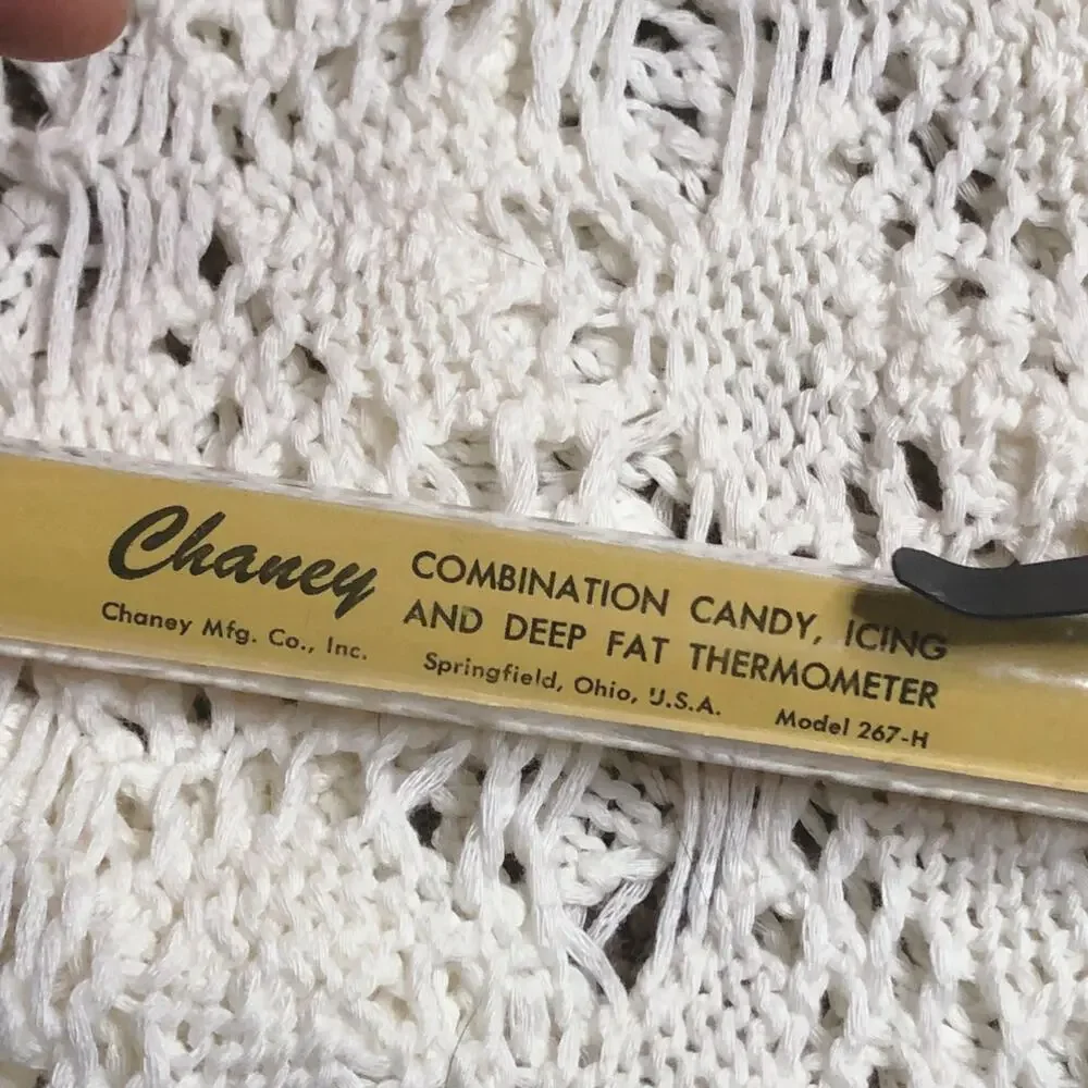Vintage Chaney, Combination Candy, Icing, and Deep Fat Thermometer